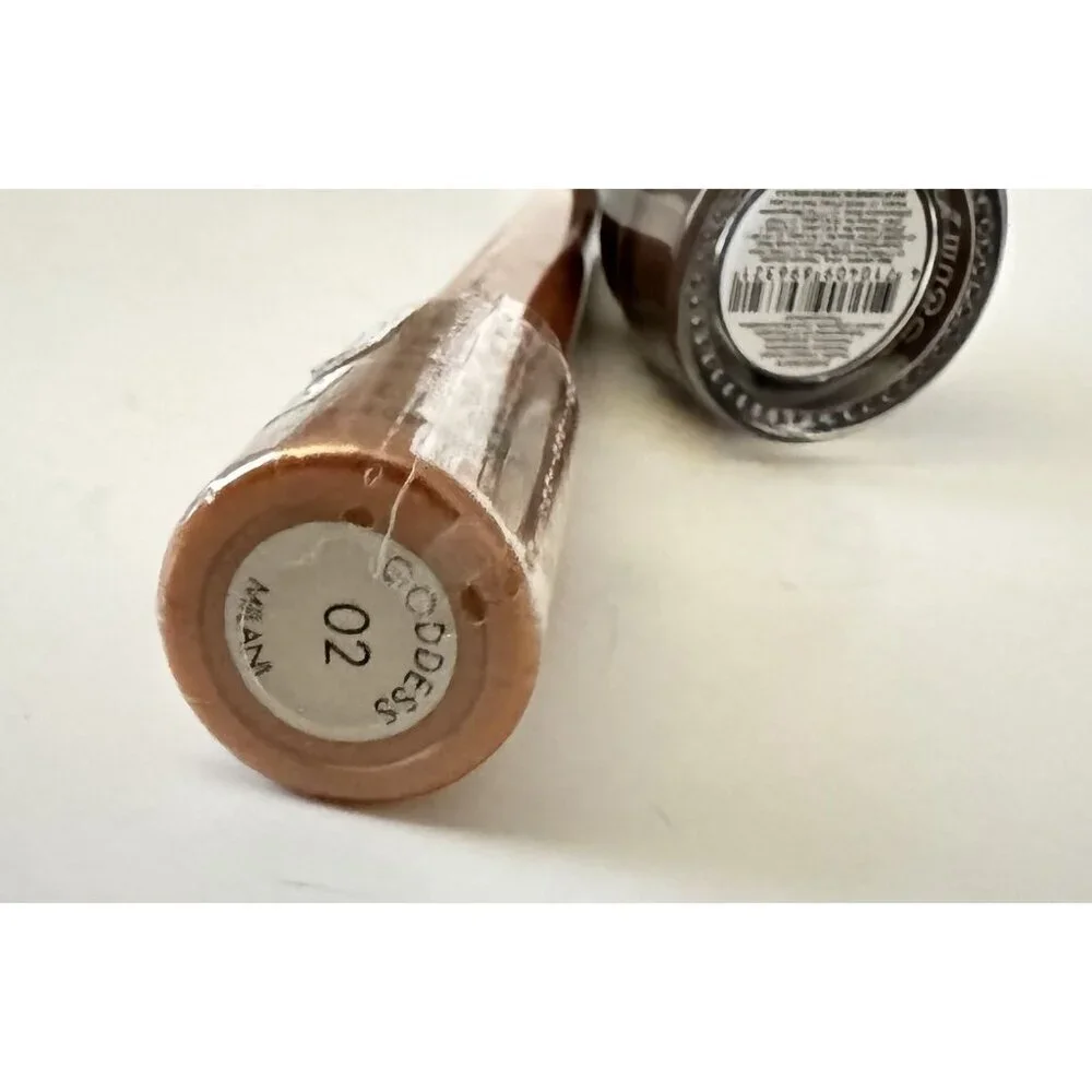 Lot of 2 Eye Makeup Milani Shadow Dips Goddess 02 & Amuse Gel Liner New